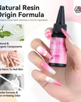 Dark Nude Airbrush Gel for Flawless Ombre Nail Art