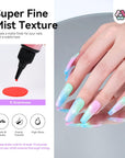 Dark Nude Airbrush Gel for Flawless Ombre Nail Art