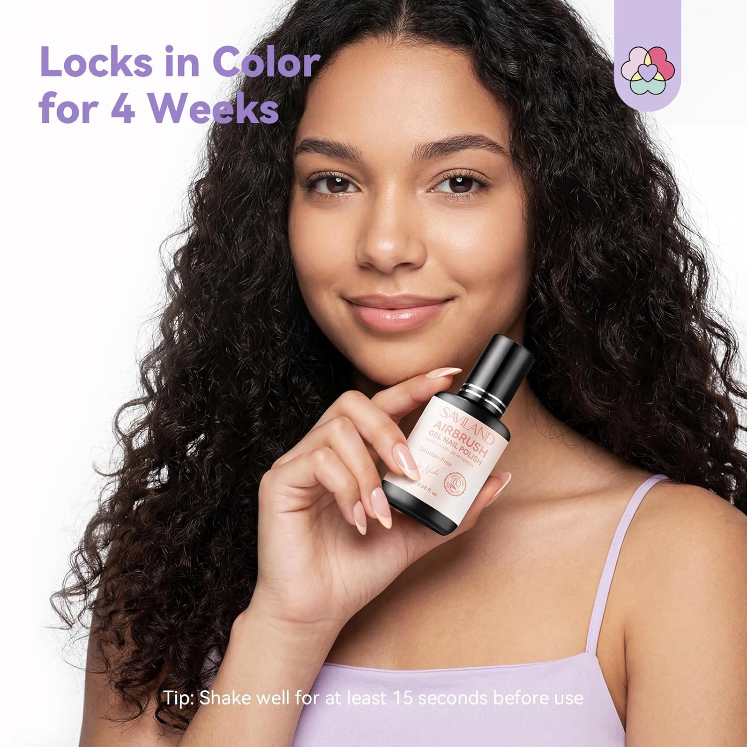Light Nude Airbrush Gel for Aura &amp; Ombre Nails