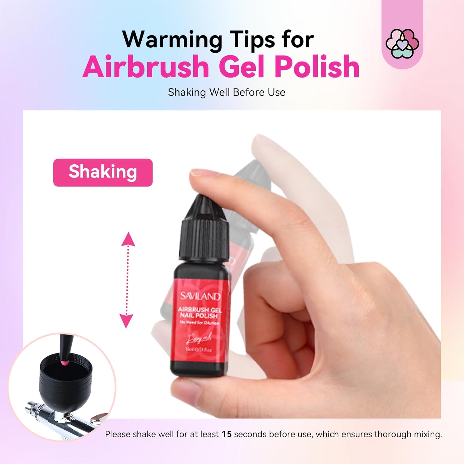Dark Nude Airbrush Gel for Flawless Ombre Nail Art