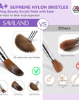 kolinsky acrylic nail brush