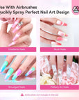 Saviland Airbrush Gel Nails