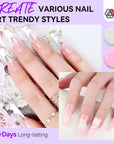 long lasting Saviland Builder Nail Gel with Air Cushion Design