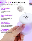 Saviland builder gel kit with lamp