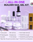 What's in it of the Saviland builder gel full set