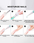 how to use the Saviland nail cuticle oil pen