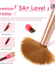 Acrylic Nail Brush Kit with French Manicure Mold Set