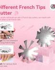 Acrylic Nail Brush Kit with French Manicure Mold Set