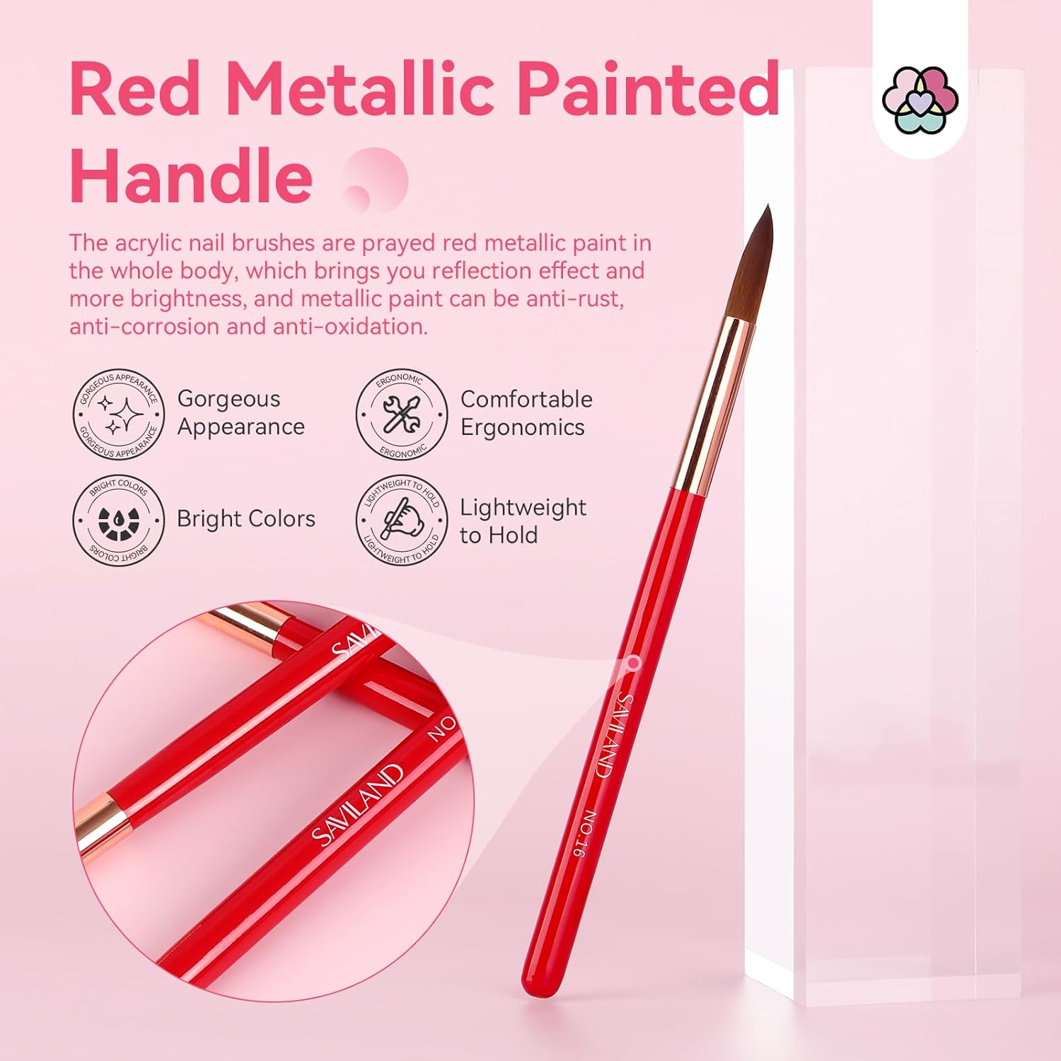 Acrylic Nail Brush Kit with French Manicure Mold Set