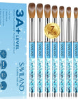 7PCS Acrylic Nail Brush Set for Nail Professionals