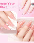 14PCS Poly Gel Nail Kit Starter Set for Beginners