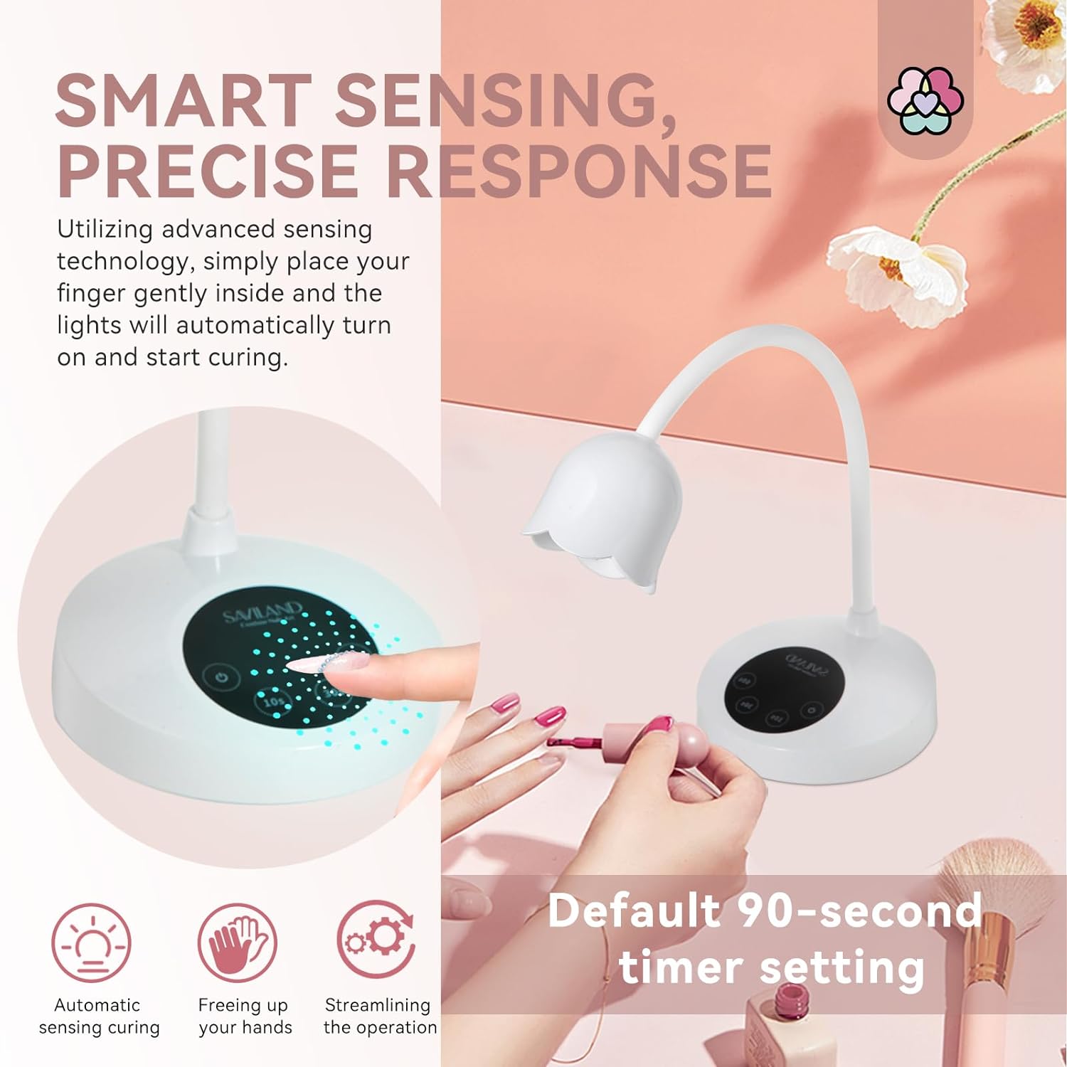 30W Cordless UV Nail Lamp with Smart Sensor Technology (Ships to US Only)