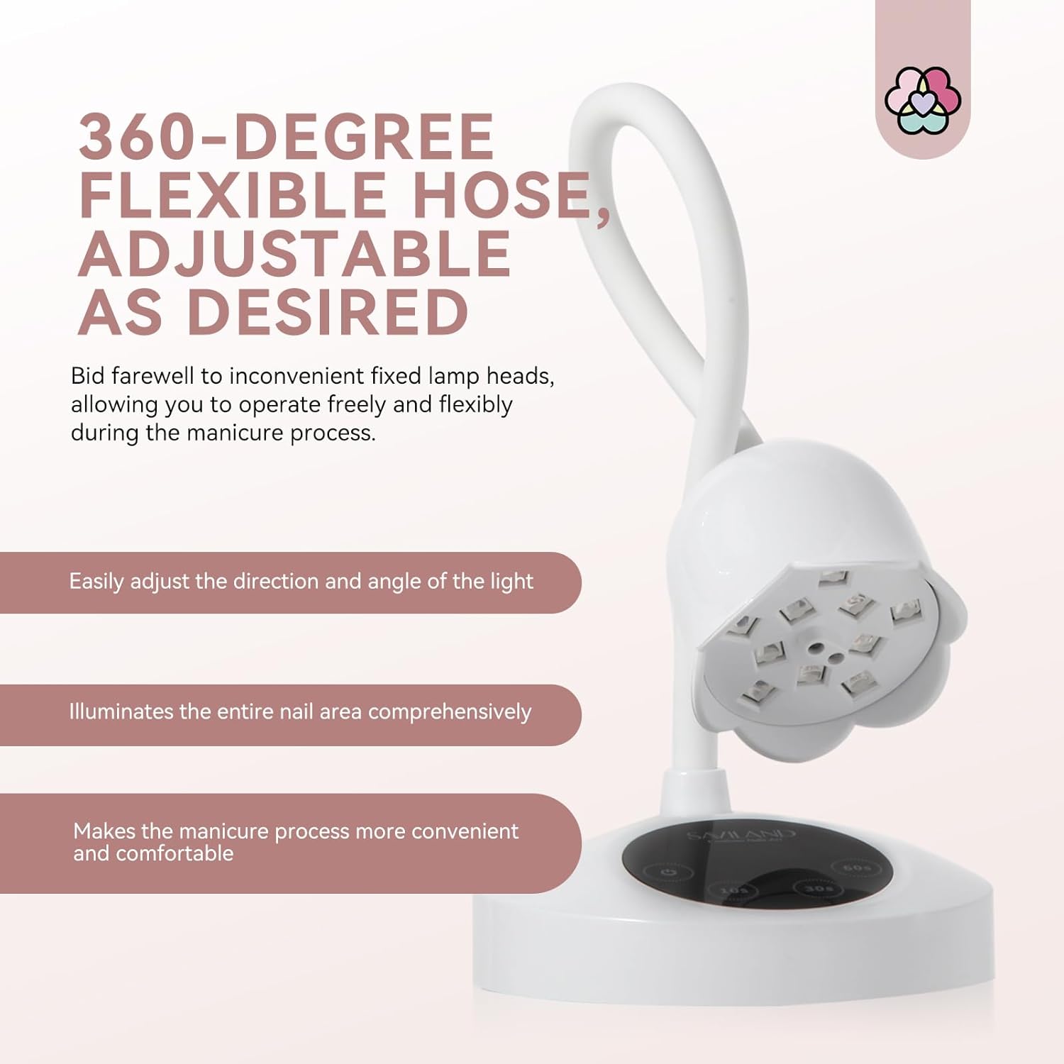 30W Cordless UV Nail Lamp with Smart Sensor Technology (Ships to US Only)