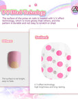 Kids Press-On Nails Set with Glitter & Gradient Designs (Ships to US Only)