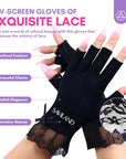 UV Protection Nail Gloves for Safe Gel Nail Curing