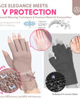 UV Protection Nail Gloves for Safe Gel Nail Curing