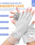 UV Protection Nail Gloves for Safe Gel Nail Curing