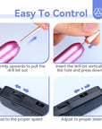 Portable 20000RPM Nail Drill for Acrylic Gel & Dip Nails (Ships to US Only)