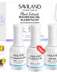 Clear Builder Gel Kit for Strong Nail Extensions & Repair (Ships to US Only)
