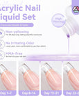 Acrylic Nail Kit with Essential Oils for Stronger Healthier Nails