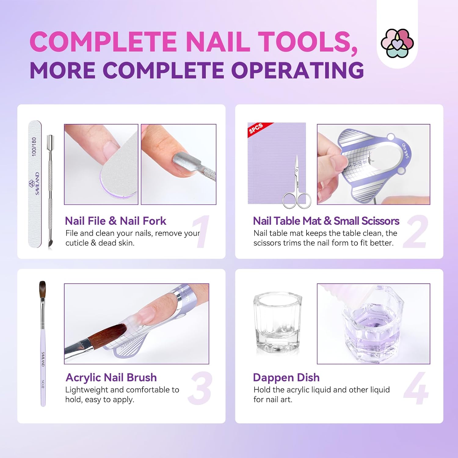 Acrylic Nail Kit with Essential Oils for Stronger Healthier Nails