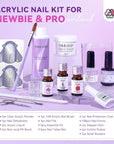 Acrylic Nail Kit with Essential Oils for Stronger Healthier Nails