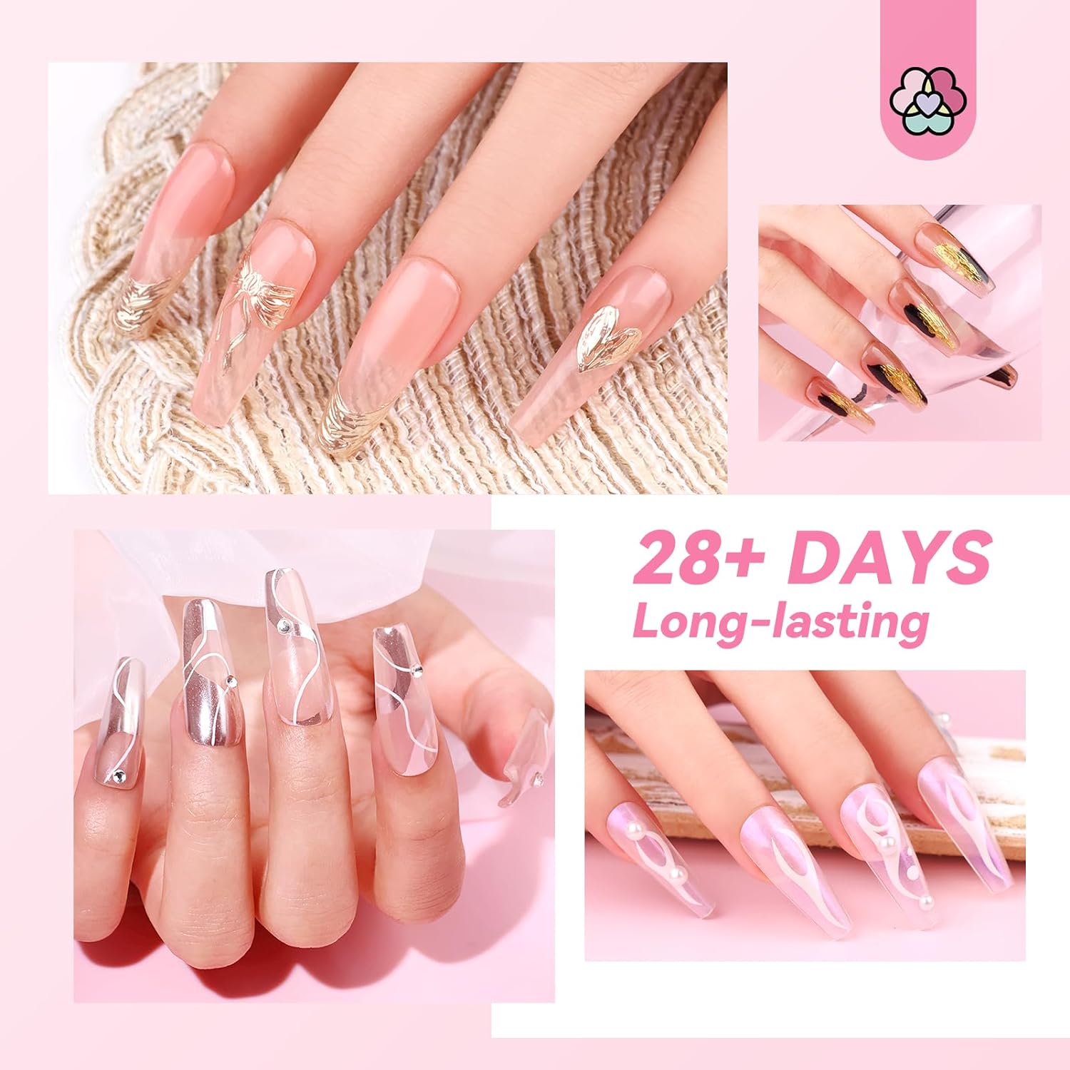 12 Colors Builder Gel Set for Nail Extensions &amp; Repair (Ships to US Only)