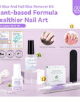 Fast Nail Glue Remover Kit with Cuticle Oil Pen (Ships to US Only)