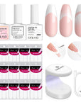 Complete French Manicure Kit for Easy Salon-Style Nails (Ships to US Only)