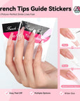 Complete French Manicure Kit for Easy Salon-Style Nails (Ships to US Only)