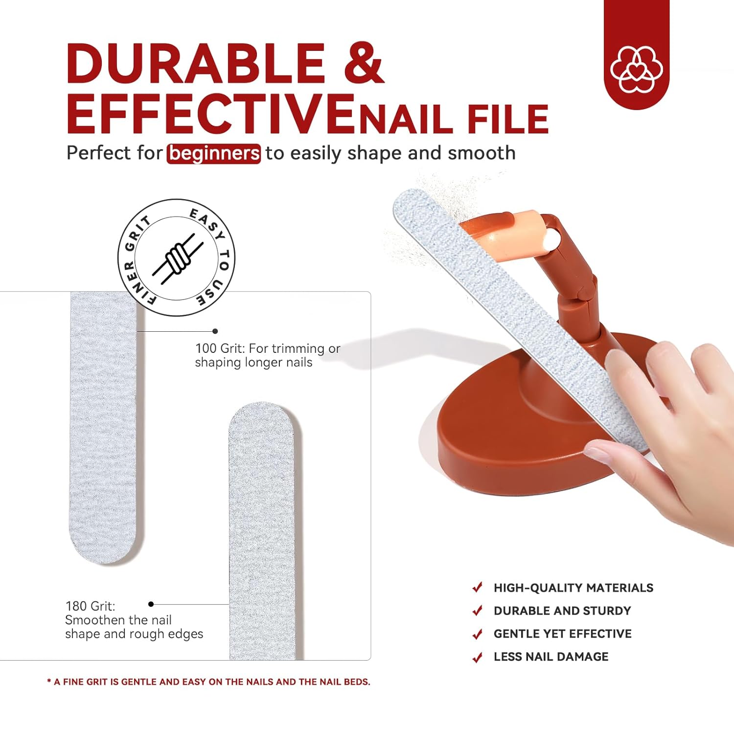 Adjustable Practice Finger for Acrylic Nail Training