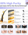 Pure Jamaican Black Castor Oil for Hair Skin & Nail Care (Ships to US Only)
