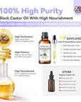 Pure Jamaican Black Castor Oil for Hair Skin & Nail Care (Ships to US Only)