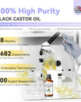 Pure Jamaican Black Castor Oil for Hair Skin & Nail Care (Ships to US Only)