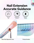 Extra Long Nail Forms for Strong Perfect Nail Extensions