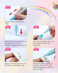 12 Colors 3D Nail Art Pens for Creative Nail Designs (Ships to US Only)