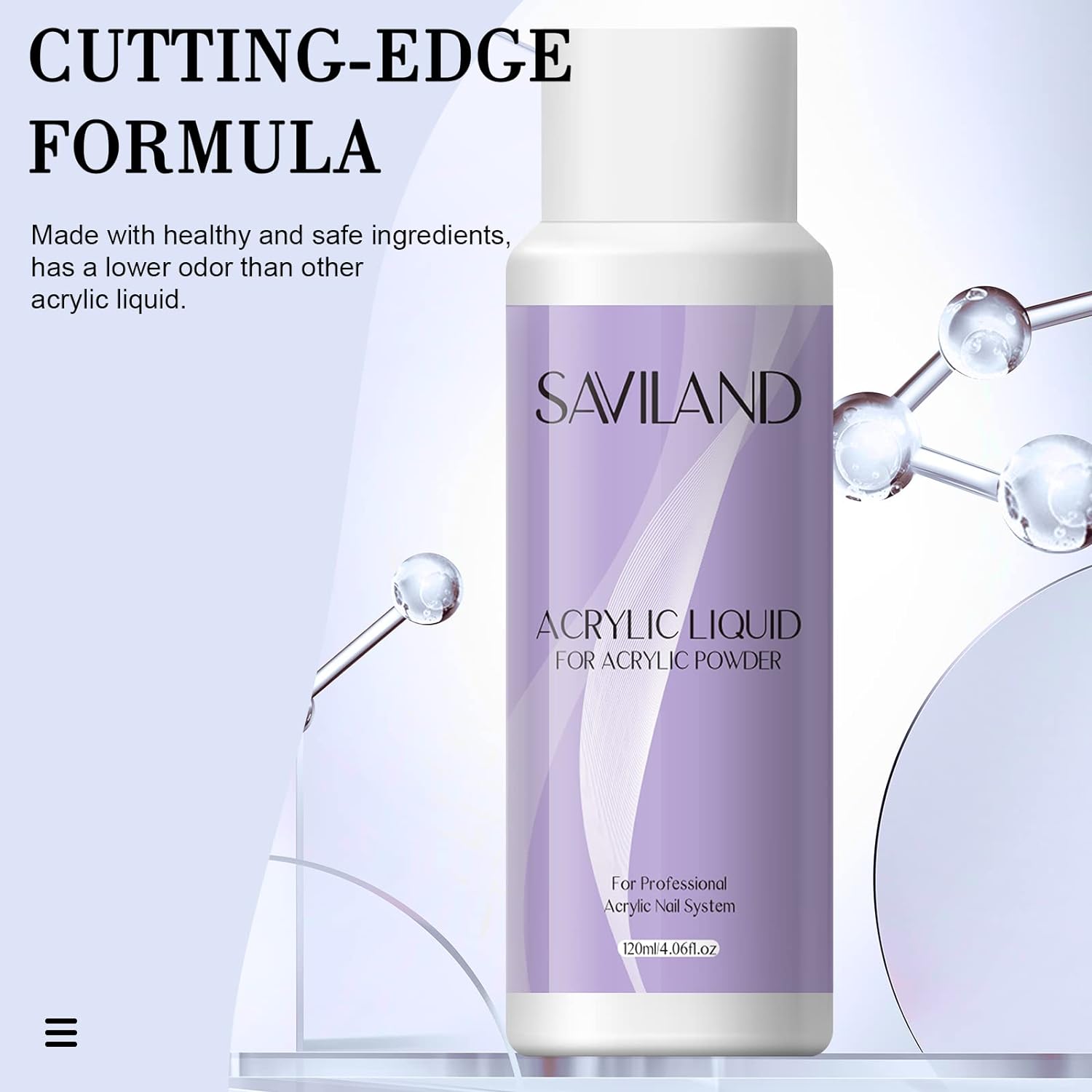 Professional Acrylic Monomer Liquid for Strong Long-Lasting Nails (Ships to US Only)