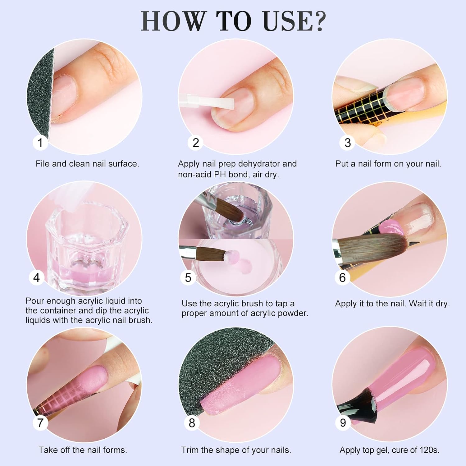 Professional Acrylic Monomer Liquid for Strong Long-Lasting Nails (Ships to US Only)