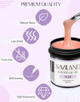 Large 100g Nude Builder Gel for Strong Nail Extensions & Repair