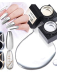 Silver & Gold Chrome Gel Polish Set