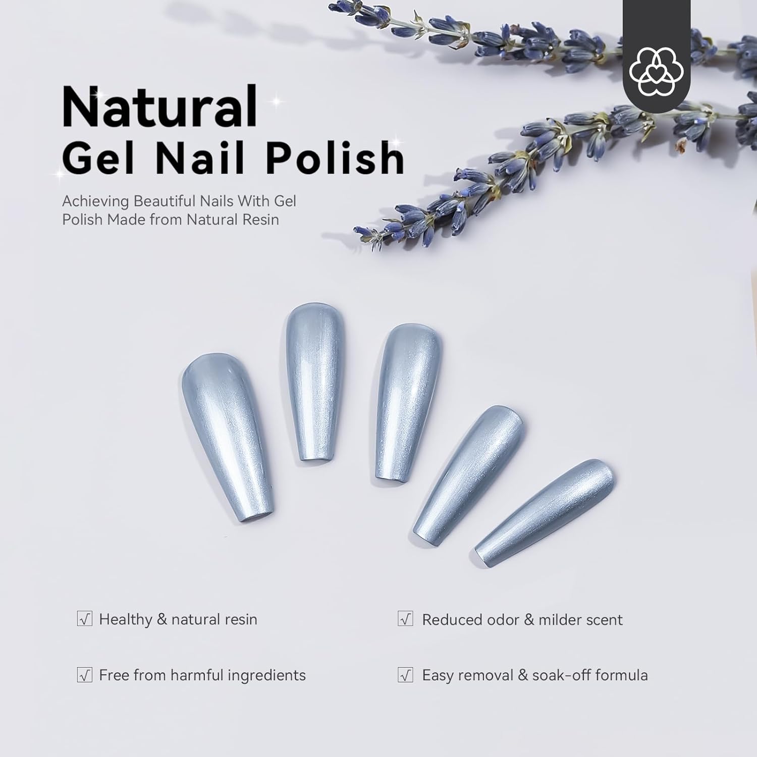 Silver &amp; Gold Chrome Gel Polish Set
