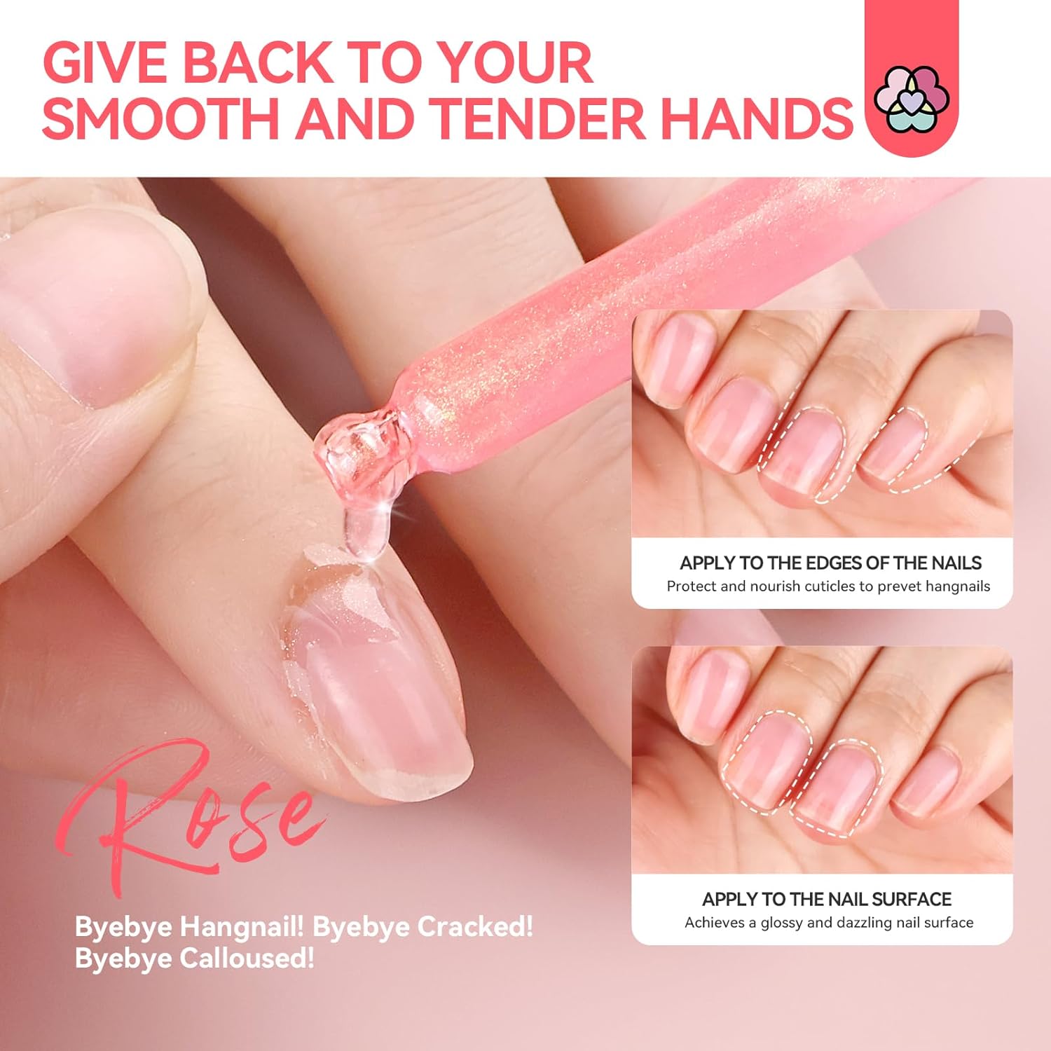 Rosehip Cuticle Oil with Vitamin E 40ml (Ships to US Only)