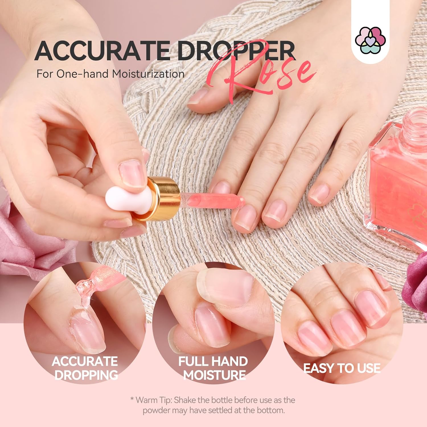 Rosehip Cuticle Oil with Vitamin E 40ml (Ships to US Only)