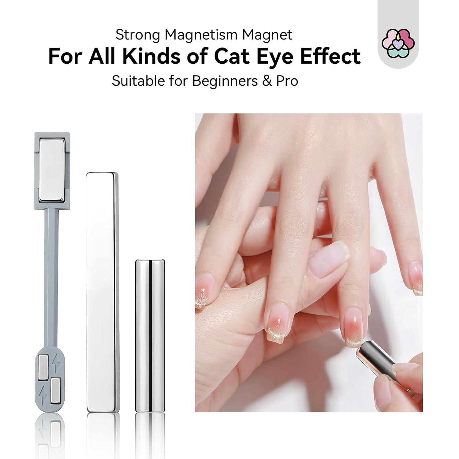 9PCS Cat Eye Magnet Set for Creative Nail Designs