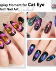 9PCS Cat Eye Magnet Set for Creative Nail Designs