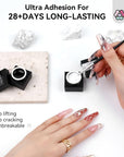 Black & White Spider Gel Set 2PCS (Ships to US Only)