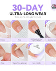 Short Almond French Press On Nails (Ships to US Only)