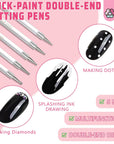 Quick Paint Dotting Tools Nail Art Pen Set