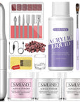 Acrylic Nail Kit with Drill for Beginners