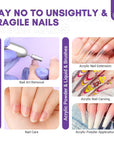 Acrylic Nail Kit with Drill for Beginners